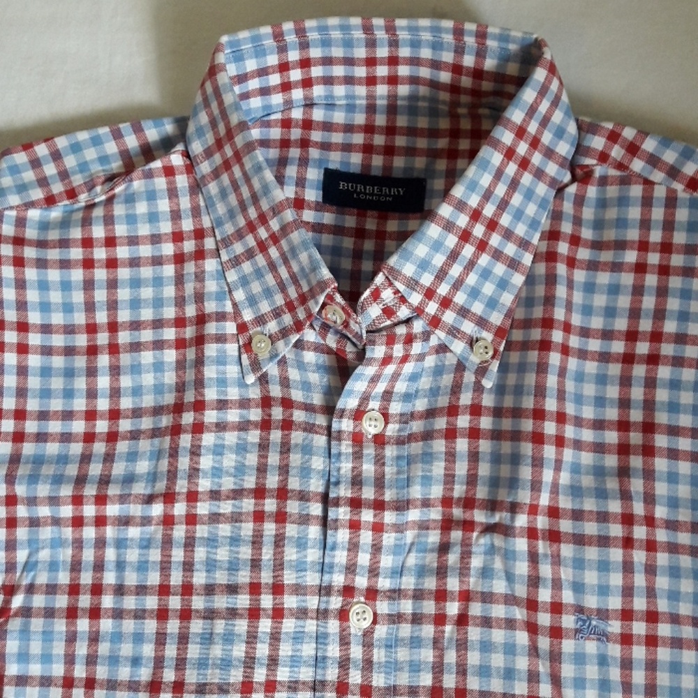 Burberry long sleev shirt size (3) US:M